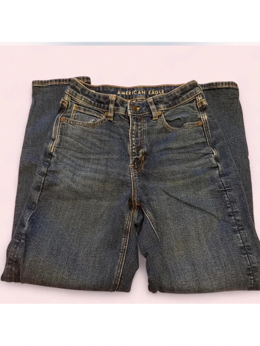 American Eagle stretch medium-wash blue jeans [COPY]